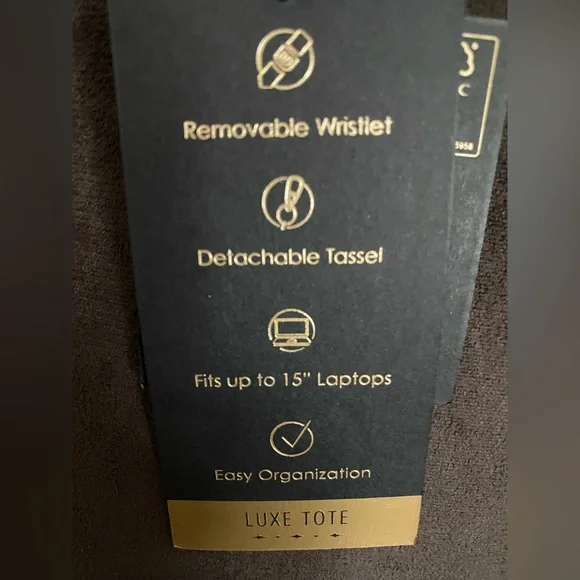 🆕 House of Harlow 1960 Brown faux Suede Luxe Tote & Wristlet Shoulder Bag Set - Picture 12 of 15